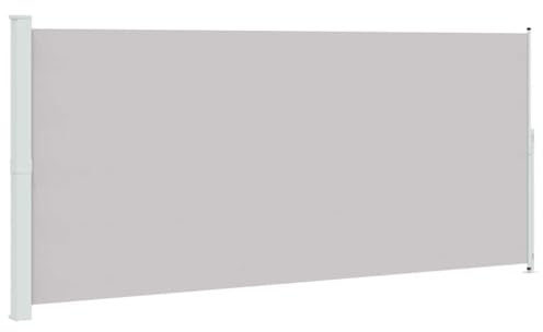 vidaXL Toldo Lateral retráctil para Patio Gris 220x514 cm