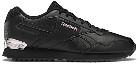 Reebok Glide Ripple Clip Sneaker für Damen, Schwarz/Rotgold, 38 EU