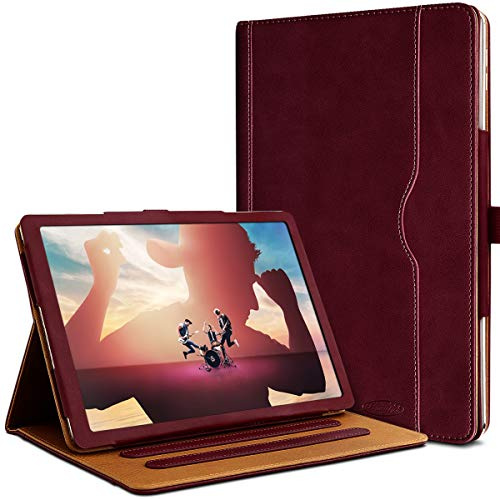 Karylax - Étui de Protection Support (R02-Bordeau) pour Tablette Logicom La Tab 129