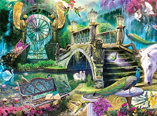 Buffalo Games - Enchanted Garden - 1000 Piece Jigsaw Puzzle