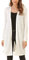 Woolicity Donna Lungo Leggero Cardigan a Maniche Lunghe Elegante Aperto Davanti Cardigan Casual
