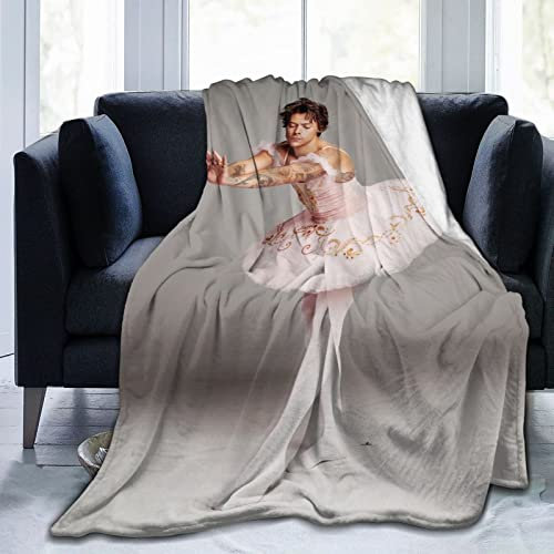 Flanell Harry Cicinnus Sty-Les Bettwäsche Fleece Soft Thow s Klimaanlage für Sofa Couch Wohnzimmer Schlafzimmer 150 cm x 125 cm