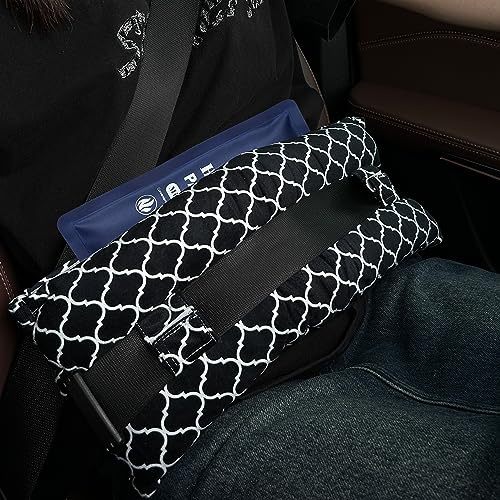 BVOKQUC Mastektomie-Kissen, nach Herz-Operationen, zur Genesung von Hysterektomie, C-Abschnitte, Eisbeutel, Chemo-Port-Kissen, Herzschrittmacher-Sicherheitsgurt-Schutz, tolles Geschenk für Frauen