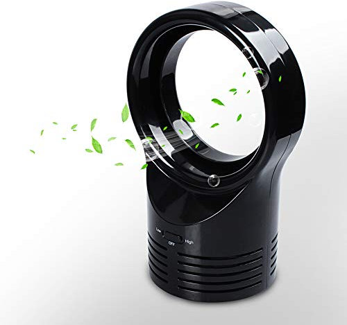 SADRIM Ventilatore USB Senza Lama Ventilatore da Tavolo, Ventilatore da Tavolo, Ventilatore Portatile Ventilatore di Raffreddamento Sicuro per casa Camera da Letto Ufficio all'aperto