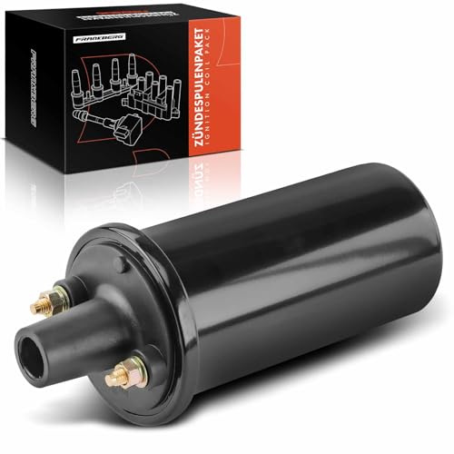 Frankberg Zündmodul Zündspule Zündspulenmodul 2-polig Replace# 059905105 | Kompatibel mit Audi 80 100, BMW 5er 7er, VW Golf I Jetta I Polo Passat Scirocco, Mitsubishi Colt I, Citroën DS, Volvo 164