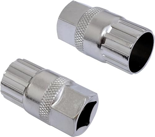 Young Wolf 2X Moutain Bike Freewheel Remover Locking Removal Tool Compatible with Shimano Sunrace 12 Grooves Freewheels