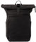 Franky RS77-R Freizeit-Rucksack Rollfalte ca.21 Liter mit Laptopfach black