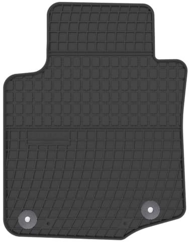 Wielganizator Automatte – Passend für Peugeot 107 2005-2014 – Gummimatte – Autozubehör - Auto Fußmatten – Fußmatte Auto – 1 – schwarz