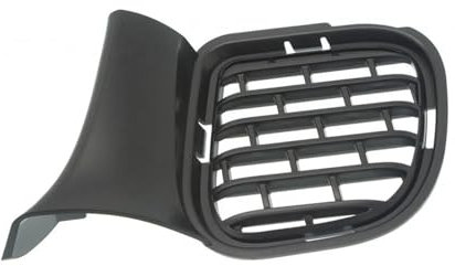 ZHINUAN Auto Vorne Links Unteren Stoßfänger Grill Grille Form Abdeckung Fit for 2015-2018 Dodge Challenger Nebel Licht Lünette 68259763AA Kühlergrill für Nebelscheinwerfer