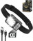 Maxesla LED Stirnlampe Wiederaufladbar mit 70° Winkeleinstellung, Rotlichtsensor, USB Aufladbar, Mini Kopflampe mit 6H+ Laufzeit, IPX4 Wasserdicht, 4 Lichtmodi, Headlamp für Joggen und Outdoor