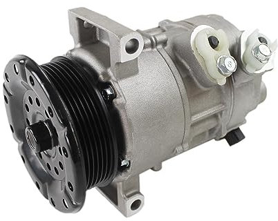 5058228AI 5SE12C Compresor de aire acondicionado de 12 V con embrague de 6 ranuras compatible con Dodge Caliber compatible con Jeep Compass,