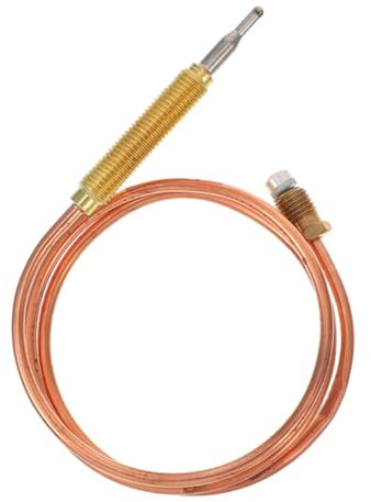 MOTHNUR Replacement Thermocouple Sensor for Gas Stove K-type Thermocouple Probe Universal Gas Stove Thermocouple for Fire Prevention