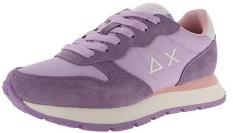 SUN68 Ally Solid Nylon, Scarpe da Ginnastica Unisex-Adulto, Lilla, 37 EU