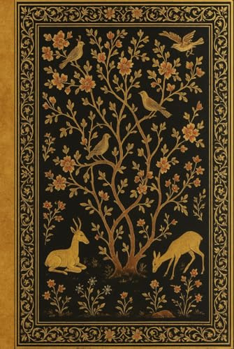 Persian Grove: A Lined Writing Journal with Glossy Hardcover Inspired by Traditional Persian Miniature Art