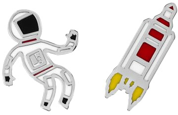 Moleskine Nasa-inspirierte Pins (2er Set)