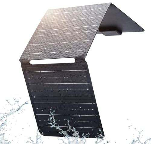 ALLPOWERS Cargador de panel solar plegable de 21 W y 5 V, kit de carga solar SP001 con carga USB-A de 5 V y USB-C, panel solar portátil impermeable IP67 para smartphone, tabletas, al aire libre