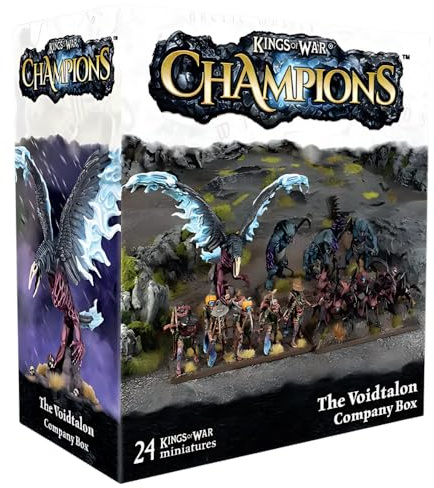mantic Games | Kings of War Champions Void Talon Company Box | Fantasy Miniatures Company Starter | Army Expansion Set