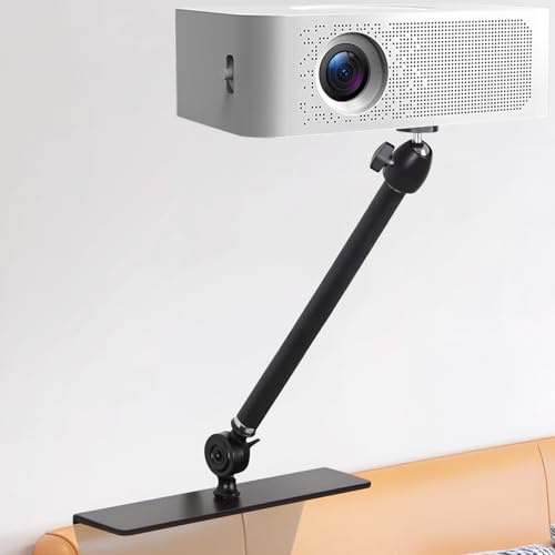 VexNook Home Projector Stand for Bed and Sofa - Fixed Height 40cm, Invisible Installation, Angle Adjustble Bed Sofa Projector Mount, Compatible with 99% Projectors, XGIMI, Nebula, Epson and More