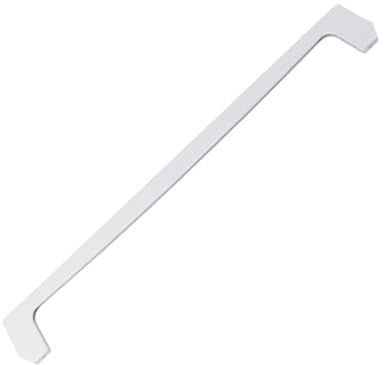 Masterpart Refrigerator Glass Shelf Front Cover Edge Trim Profile Strip, White, To Fit Flavel Fridge Freezers 4812260100