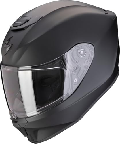 Exo JNR Solid Schwarz Matt Kinder Motorradhelm