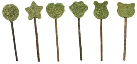 Lurrose 10Pcs Natural Catnip Lollipops Mixed Style Catnip Sticks Edible Kitten Dental Care Chew for Cats Indoor Play and Teeth Cleaning