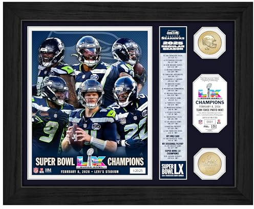 Highland Mint Seattle Seahawks NFL Super Bowl LX Champions Team Force Bild