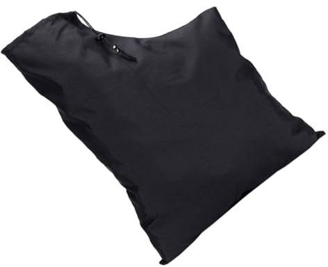 LAPYAPPE Laubsack Oxford Gewebe Schwarz 420D mit Großem Fassungsvermögen und Wasserabweisender Funktion für Gartenlaub und Laubbläser im Außenbereich