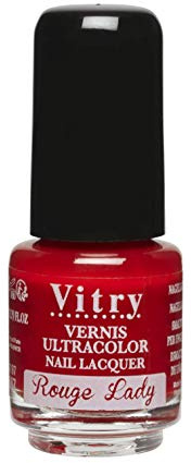 Vitry Mini Nagellack, Rote Dame, 4 ml