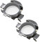 KOOMTOOM H7 LED-Scheinwerferlampen-Adapter, solider Halter, Clip-Sockel mit abnehmbarem festen Ring, kompatibel mit Qashqai/Galaxy/Focus/Explore/Golf 5/Golf 7.5