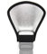 Ruberg Blitz Reflektor Blitz Diffusor Makro 2 in 1 Universal Blitz Diffusor Flash Diffusor Biegbar Silber/Weiß Reflektor mit Gummiband Geeignet für Canon, Nikon, Sony 1PCS