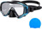 Berallo Kinder Schnorchelausrüstung Tauchmaske Anti-Beschlag und Anti-Leck Schnorchelbrille Schwimmbrille Wasserdicht Langlebig Hartglas Schwimmmaske für Kinder (Blau)