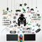 Gamer Controller Wand Aufkleber, Wandtattoo Gamer Kreatives Spiel, Videospiel Wandsticker, Junge Gamer Wand Aufkleber, für Familie, Kinder, Wohnzimmer, Schlafzimmer, Spielzimmer, Wanddekoration