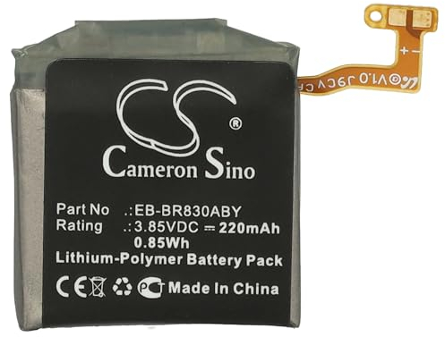 vhbw Akku kompatibel mit Samsung Galaxy Watch Active2 40mm Smartwatch Uhr Fitnessarmband (220mAh, 3,85V, Li-Polymer) + Werkzeug-Set