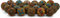 Craft Trade Cabinet Knobs Ceramic Door Knobs for Cupboards Draws Vintage Kitchen Drawer Mix Design Hand Painted Chest of Drawers Boho Furniture Handles (Pack 25, Multicolor)