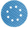HOTCKB 15 Pièces Disque Abrasif de 180mm Papier Abrasifs 8 Trous Forme Losange Disque a Poncer Bleu Grain 150
