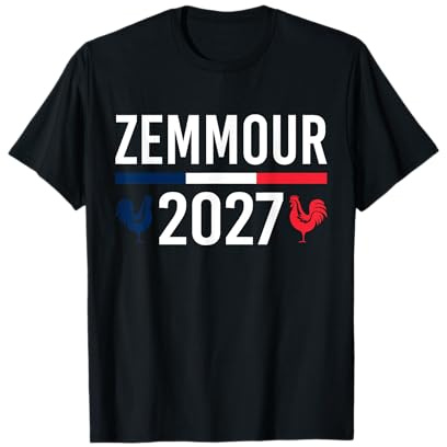 Design Pour Fans Zemmour 2027 Conception Mignonne T-Shirt