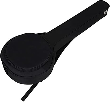 Samuliy Banjo-Aufbewahrungstasche mit 5 Saiten, Banjo-Aufbewahrungstasche, Banjolelele Weiche Aufbewahrungsbox, schützende Banjo-Hülle mit verstellbarem Gurt, Weihnachtsgeschenke, Banjos