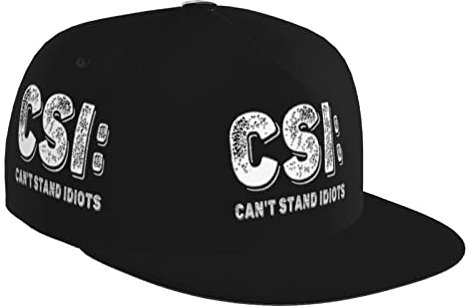 Sonnenblende Mütze Csi Kann Idioten Nicht Ausstehen Schirmmütze Basecap Snapbacks Golf Caps Outdoor Baseball Mütze Für Tennis, Reisen, Running
