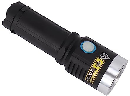 NIZUUONE 20W 365nm Led Ultraviolet Flashlight USB Rechargeable Pet Urine Detector Light for Dog Cat Stains Resin Curing