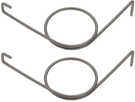 Create idea 2 pezzi Molla di riparazione Compatibile con GU PSK 966 Acciaio inossidabile Molla di ricambio per carrello sinistro 9-29665-00-L Per sistema di bloccaggio porta scorrevole 35mmx34mm