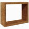 vidaXL Rastrelliera per Legna 100x40x80 cm in Acciaio Corten, Porta Legna, portalegna da Esterno, portalegna da Interno, Porta ceppi