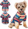Yoolhamy Hundepullover für Kleine Hunde, Fleece Hunde Pullover, Winter Hundepulli, Ethnische Boho Winterkleidung Weich und warm Pullover Hund Thermische Welpen Dog Sweater (Pink, M)