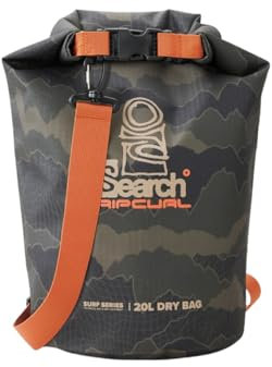 Rip Curl Surf Series Barrel Bag 20L 14SMUT - Black / Olive