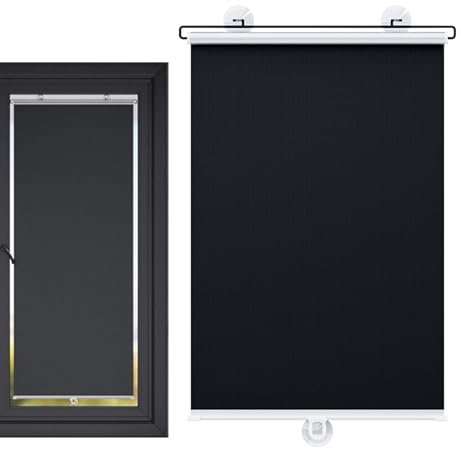 Pare-Soleil pour Pare-Brise | Stores Pare-Soleil pour fenêtre de Voiture à Ventouse – Stores de Protection Solaire avec Isolation Thermique pour SUV, véhicule Tout-Terrain, Course, camions