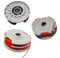 Lot de 3 bobines de fil de débroussailleuse compatible avec Flymo FLY021/513937190 - Bobine de fil à double ligne de 1,5 mm de rechange pour débroussailleuse Contour XT, Mini/Multi Trim