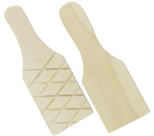 DIYEAH Ton-skulptur-werkzeugset 2-teilig Holz Glatte Oberfläche Für Töpferarbeiten Jungen Und Mädchen Und Erwachsene Leicht Zu Reinigen