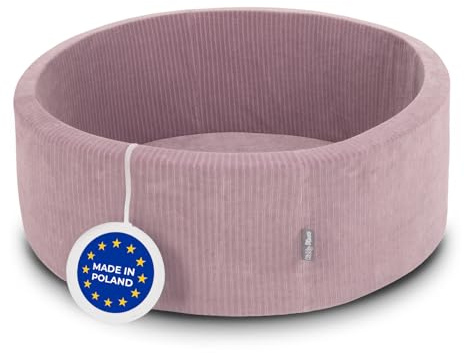 KiddyMoon Piscine pour Enfants Mousse 90X30cm/Sans Balles pour Motricité Bébé