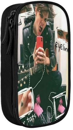 ILWVWVHK Yungblud Federmäppchen für Puzzle-Liebhaber - Netztaschen für Stifte, Lupen, Kleinteile (tragbares Design)