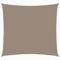 Voile de Parasol Tissu Oxford carré 6x6 m Taupe Vie en extérieur
