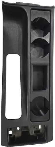 E36 Getränkehalter mit Münzfach, 3-Fach Dosenhalter für 0,5L, Hitzebeständig, Schwarz